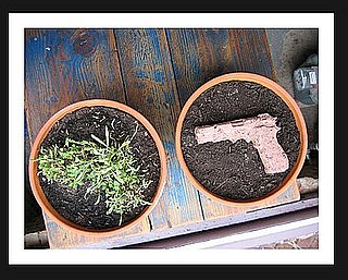 Cool Idea:  Swords Into Ploughshares, Planting the Piece